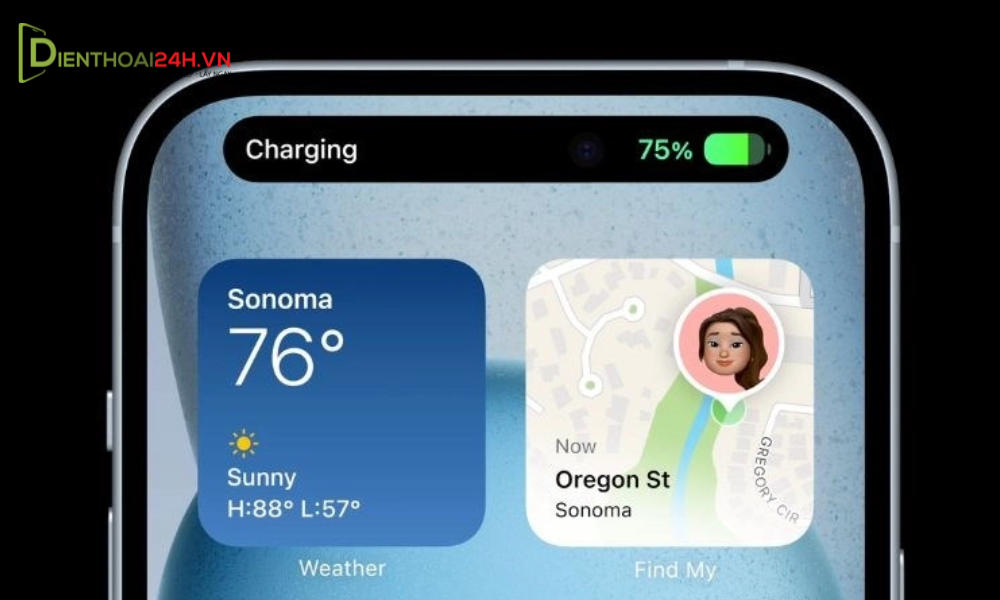 Màn hình iphone 15 pro max