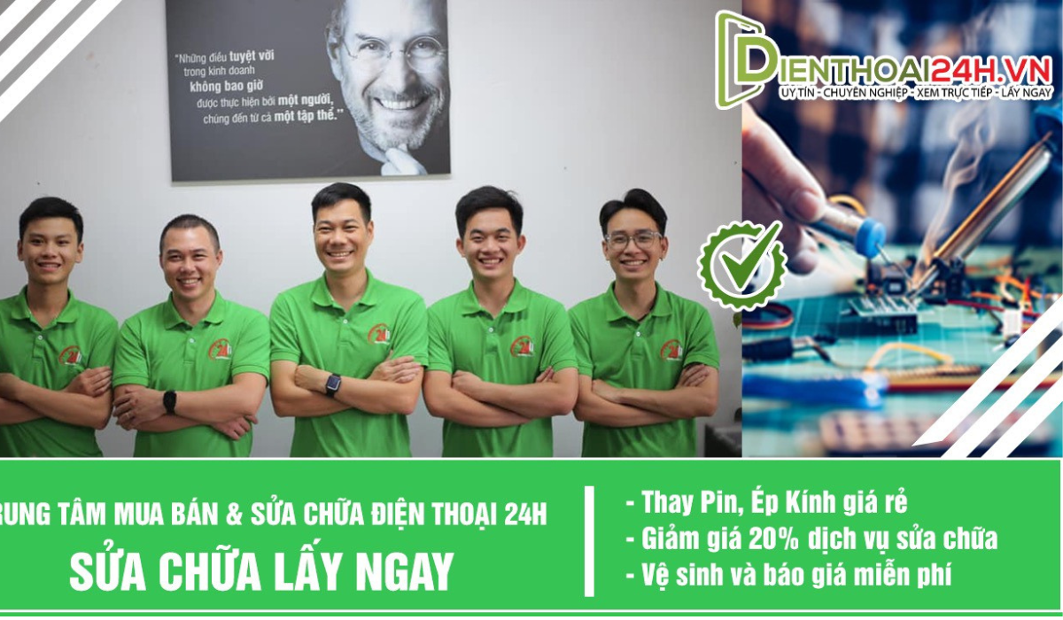Dịch vụ ở Điện Thoại 24h được tiến hành chuyên nghiệp và công khai